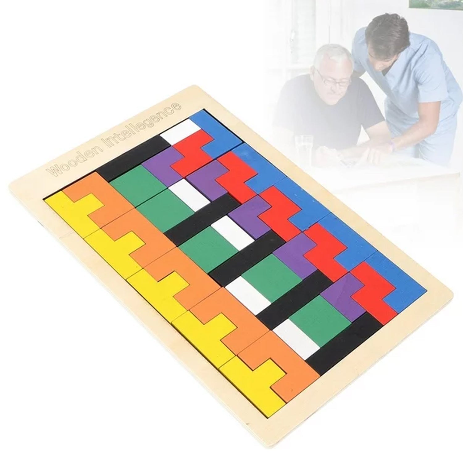 4296 Wooden Blocks Puzzle Children's Educational Toys, Russian block, Block Puzzle for Early Childhood Education, and Relaxing Brain Toys, Help Prevent 4296 Wooden Blocks Puzzle Children's Educational Toys, Russian block, Block Puzzle for Early Childhood Education, and Relaxing Brain Toys, Help Prevent